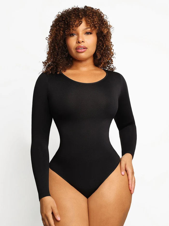 Best Tummy Control Bodysuit | JENNER - Seamless Bodysuit | Shape Gleam

