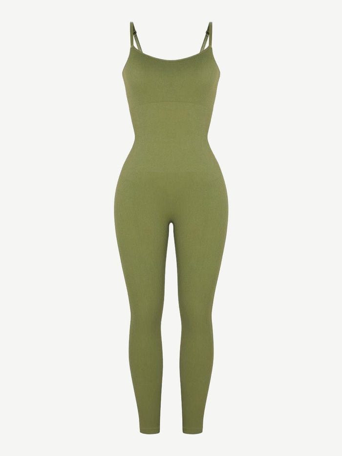 LIYA - Stretchy Tummy Control Jumpsuit