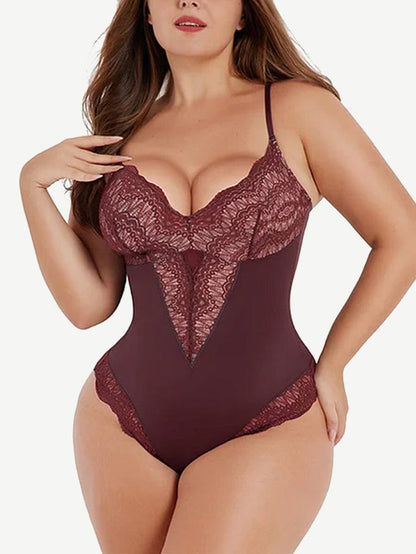 Shapewear For Wedding Dress | Sexy Lace Bodysuit | Shape Gleam

