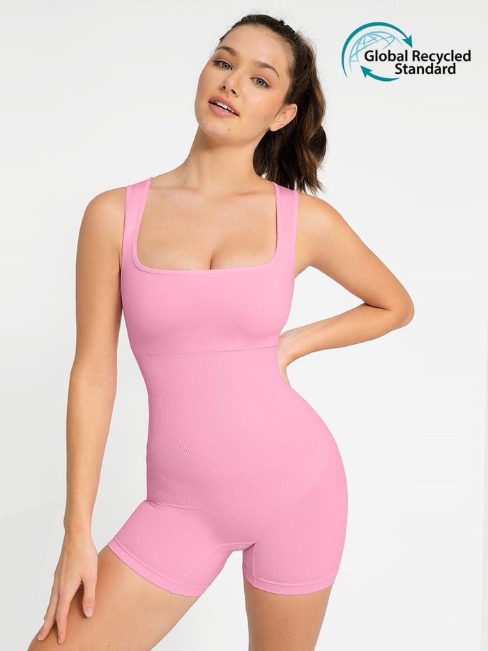 Tummy Control Jumpsuit | Waist & Belly Shaping Jumpsuit | Shape Gleam

