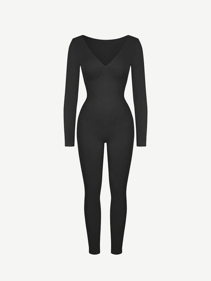 Seamless Waist Cinching Catsuit