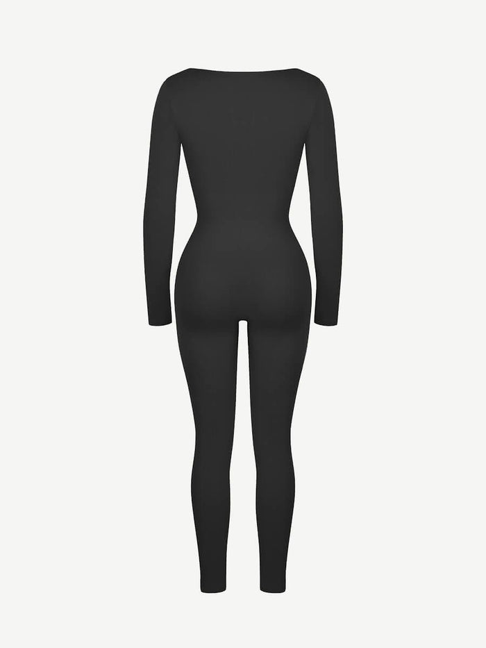 Seamless Waist Cinching Catsuit