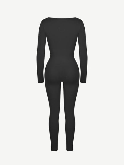 Seamless Waist Cinching Catsuit