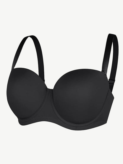 Non-slip Strapless Underwire Bra