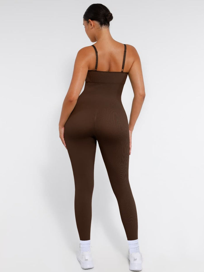 LIYA - Stretchy Tummy Control Jumpsuit