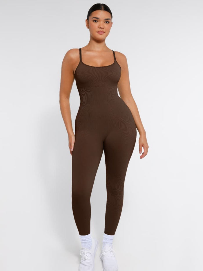 LIYA - Stretchy Tummy Control Jumpsuit