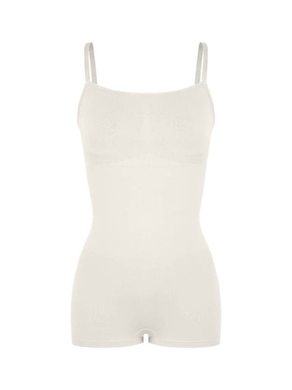 Wholesale Seamless Waist and Abdomen Shaping Shapewear Bodysuit with Adjustable Straps