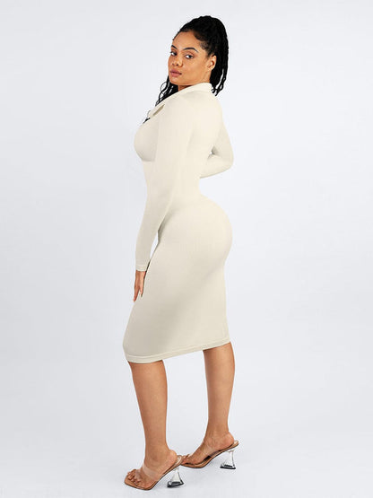 LIAA- Long Sleeve Shirt Dress