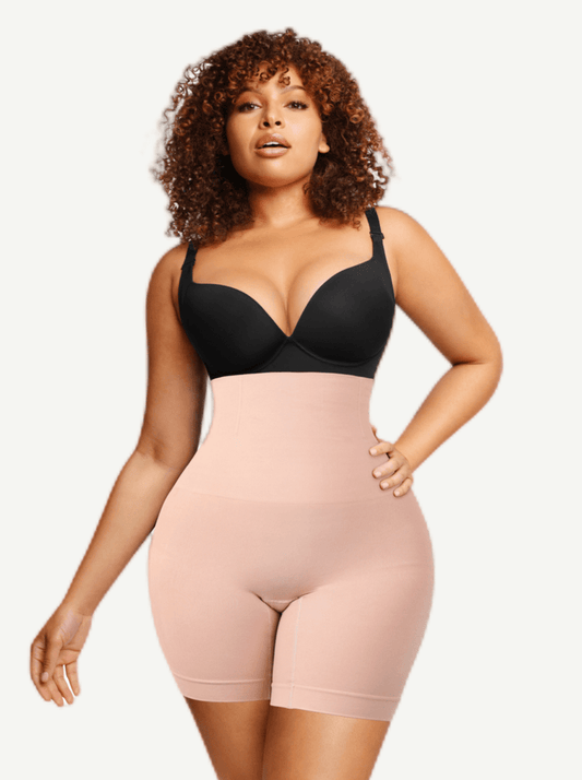 Butt Lifter Shapewear | Double-Layer Tummy Shorts | Shape Gleam