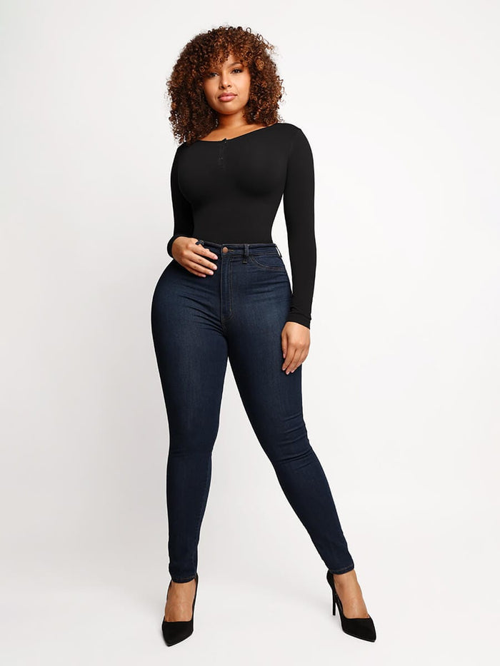 VIANA - Long Sleeve Bodysuit