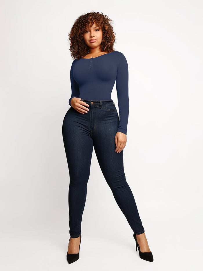 VIANA - Long Sleeve Bodysuit