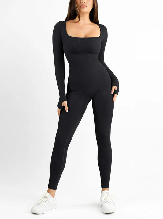 XEO -  Long Sleeve Jumpsuit